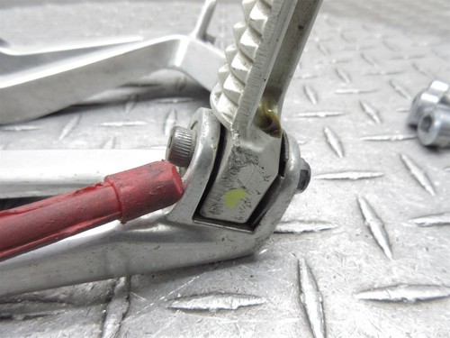 2001 00-01 Honda CBR929RR CBR 929RR CBR900RR Rear Foot Passenger Peg Bracket Set - Bild 3 von 10