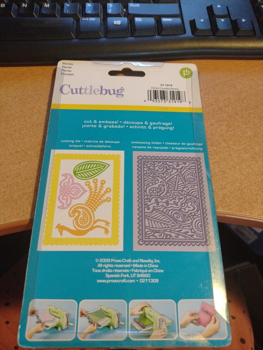 すずき SALE EMBOSSING FOLDER FOR SCRAPBOOKING NEW CUTTLEBUG (SEF37