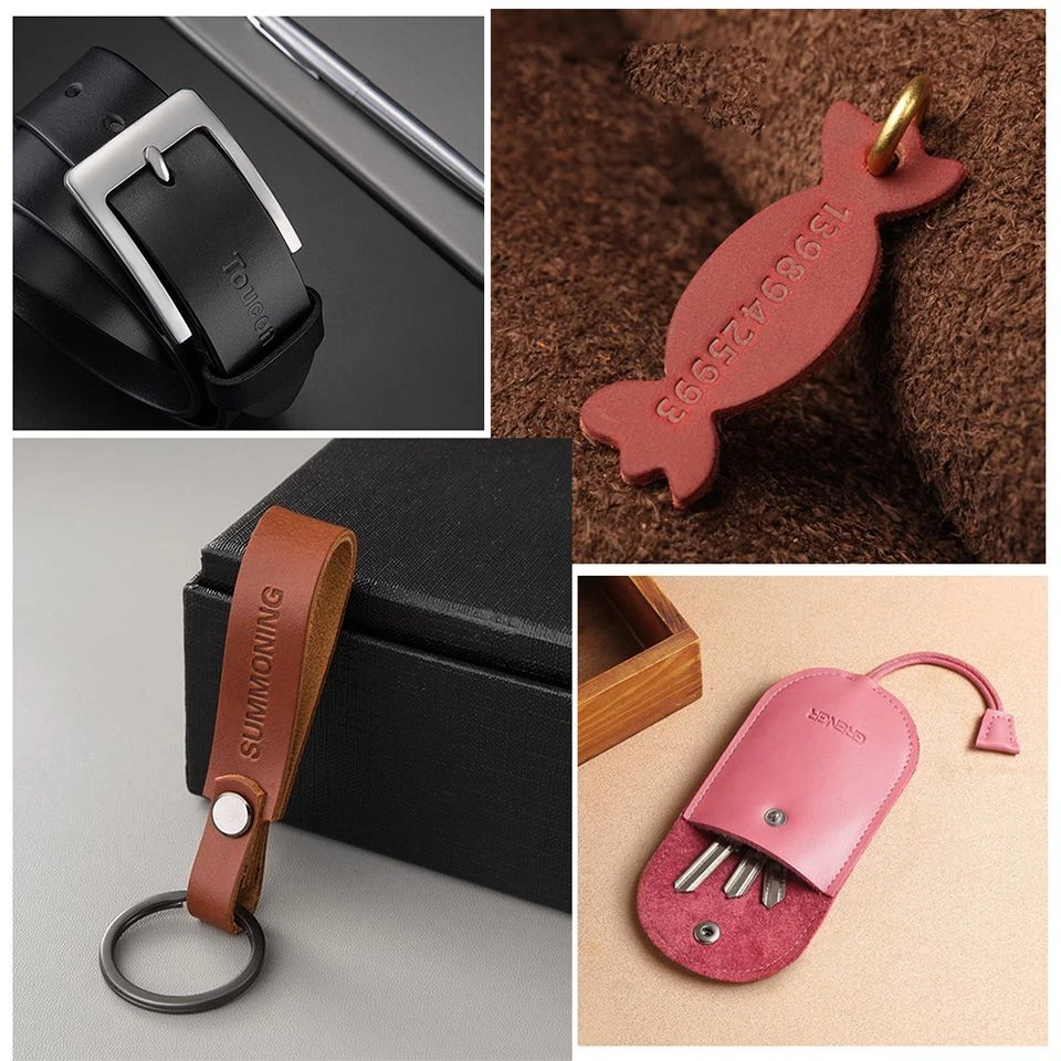 Leather Stamps Alphabet Letter Number Stamp Punch Set for Leather Stamping DIY