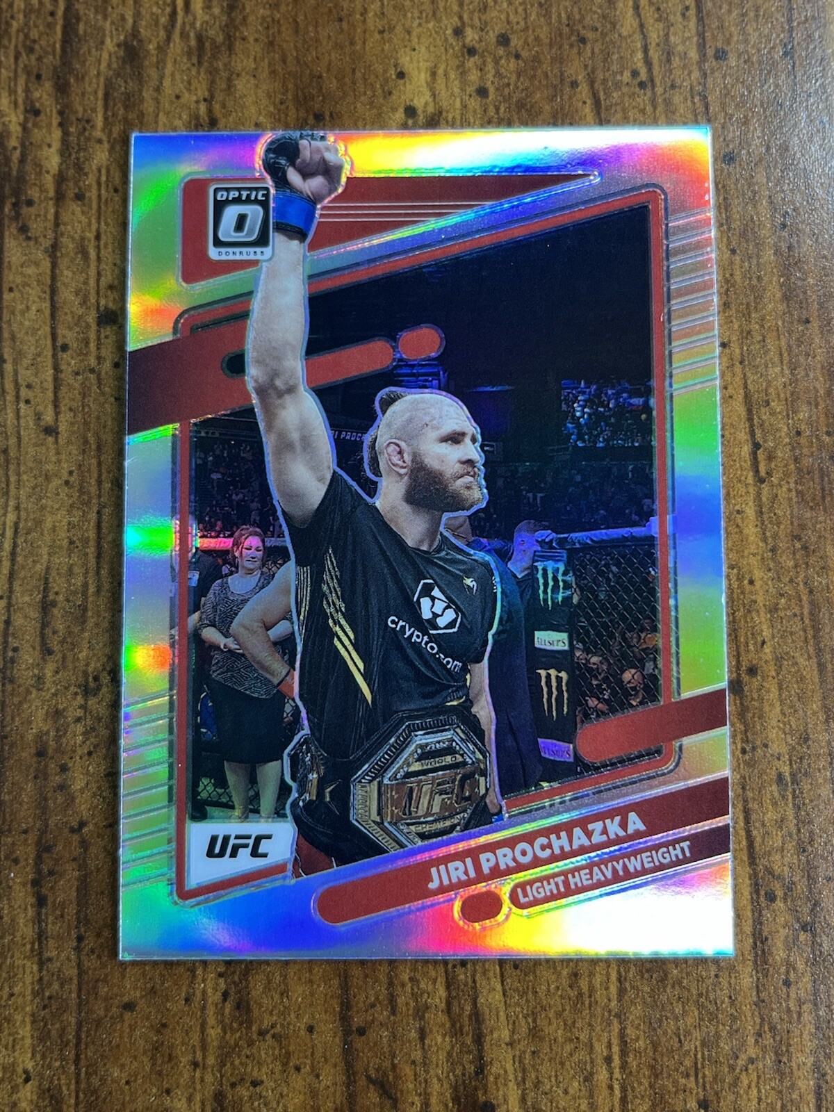 Jiri Prochazka • 2022 Donruss Optic Holo Prizm #86 • UFC Champion 🇨🇿🥊🥋
