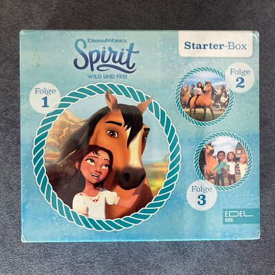 Spirit-Starter-Box CD Hörspiele Spirit Audio CD Deutsch 2019 Folge 1 + 2 + 3 ovp