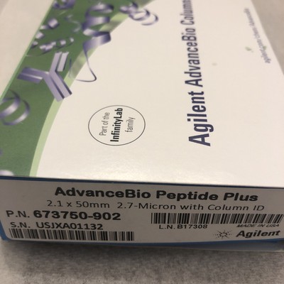 HPLC COLUMN, Agilent AdvanceBio Peptide Plus 2.1 X50 2.7 Micron