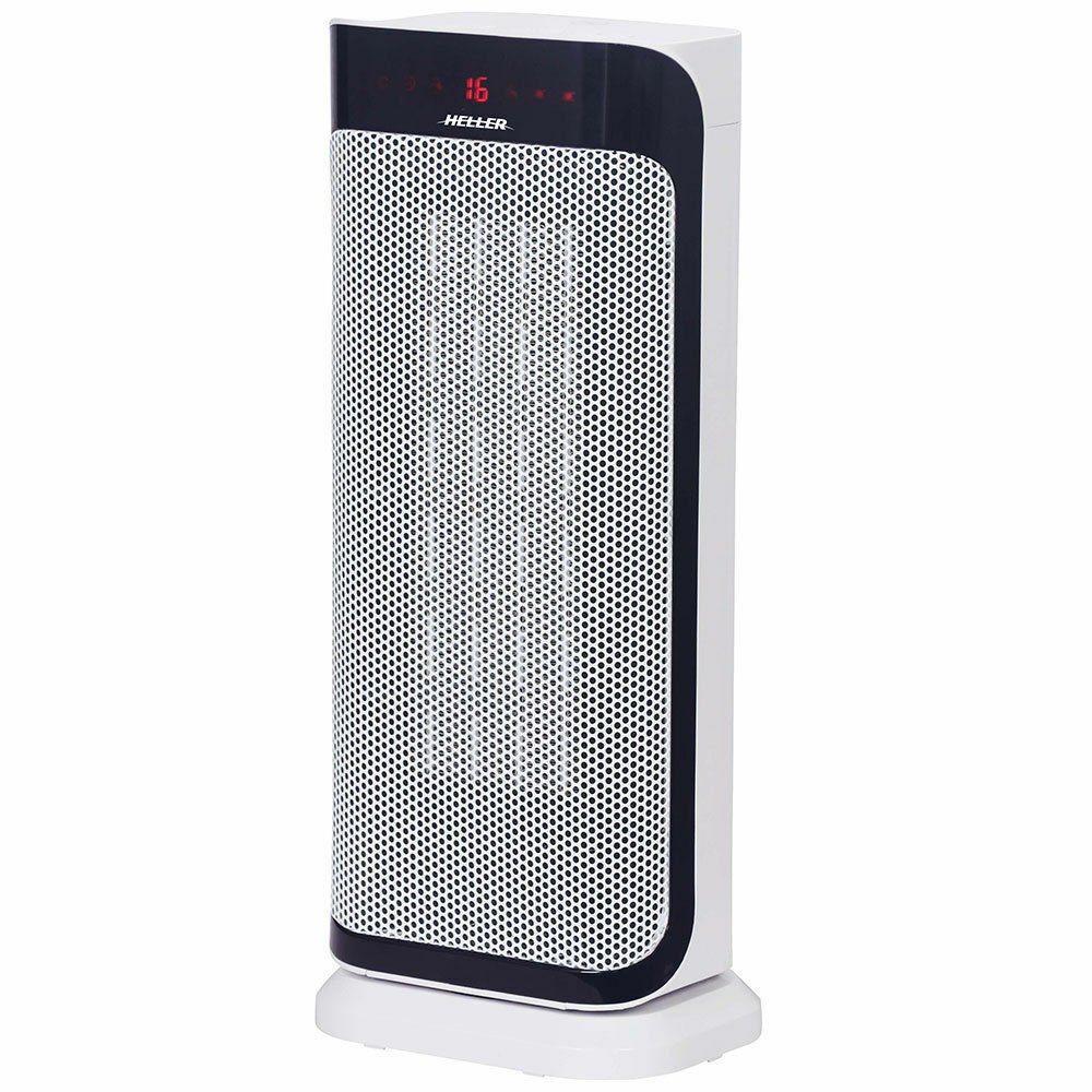 Heller 2000W Electric Portable Ceramic Oscillating Fan Heater  w/Remote/Timer 9312737099280 | eBay