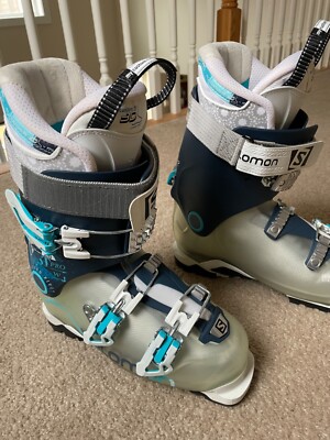Salomon Quest 80 Pro W Women's Alpine Ski Boots Custom Fit 3D Liners MDP 25.5