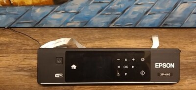 Epson Expression XP-446 Printer Front Control Panel Display Screen (For Parts)