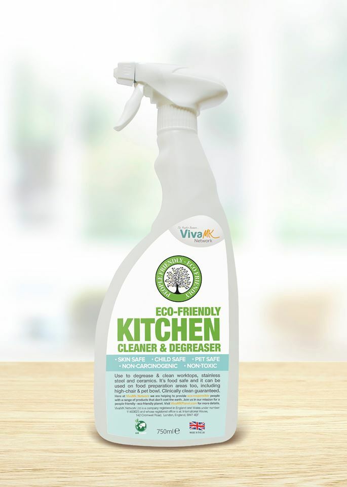 EcoFriendly Kitchen Cleaner and Degreaser, vegan, petfreindly, non