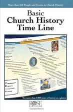 Basic Church History Time Line Pamphlet NEW More Than 250 People Events