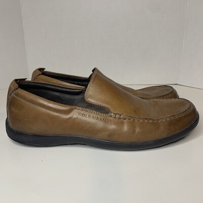 Cole Haan New Harbor‎ Venetian II Loafers Mens 12 Brown Leather Slip On C25768 Cole Haan C25768 New Harbor Venetian II Men Brown Leather  main image 3