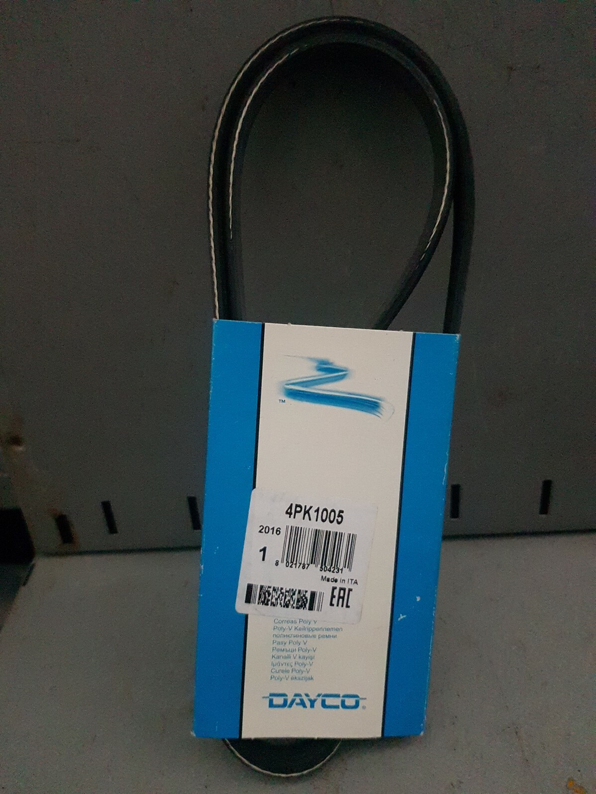 DAYCO V-Ribbed Belt 4PK1005