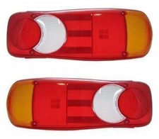 Iveco Eurocargo Rear Back Tail Light Lamp Lens Only Pair 2011 Onwards
