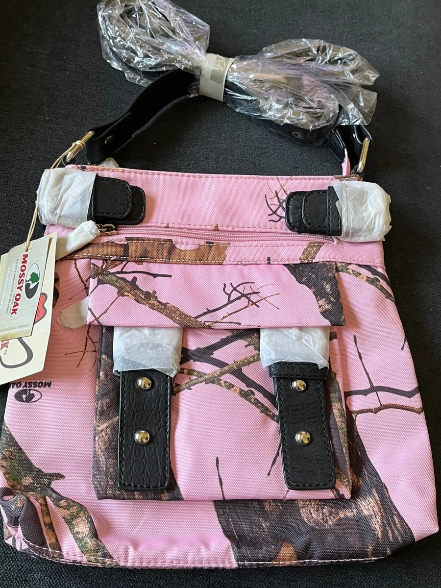 PINK PAISLEY EMBOSSED WESTERN MESSENGER HANDBAG - BNWT P and G