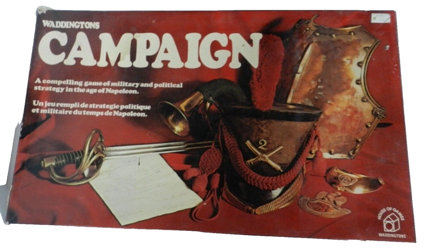 War 1976 Contemporary Manufacture Game Boards Games