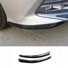 For Toyota Camry 2018-20 Front Bumper Side Anti-Scratch Strip Carbon Fiber Steel