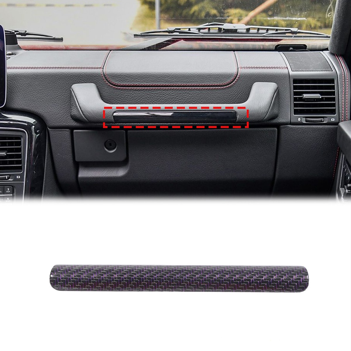 For Mercedes-Benz G-Class 2007-2018 Co-pilot Dashboard Grab Handle