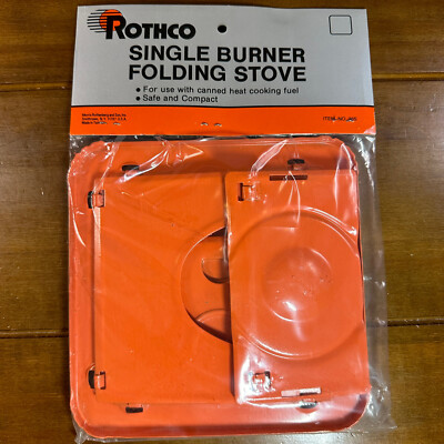 Vintage Sterno Folding Stove Single Burner