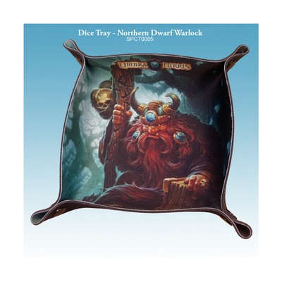 Spellcrow Umbra Turris Accessories 28mm Dice Tray - Northern Dwarf Warlock New