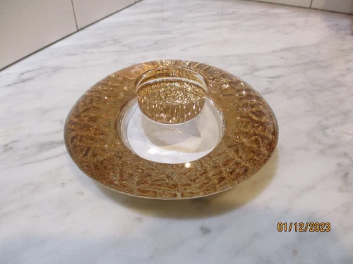 Orrefors Kosta Boda Discus Votive