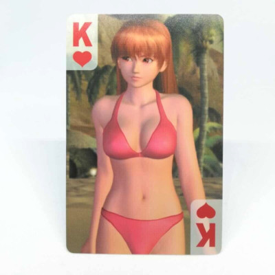 K Heart KASUMI DEAD OR ALIVE Extreme Beachvolleyball Spielkarten KOEI TECMO