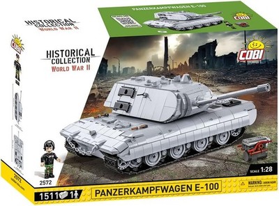 COBI - Construction Set - 1511 pcs - PANZERKAMPFWAGEN E-100 - 1/28 - COB2572