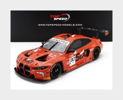 MINI-GT TS0553 BMW - 4-SERIES M4 GT3 TEAM BMW WRT N 30 SIEGER 8h IGTC INDY 2023