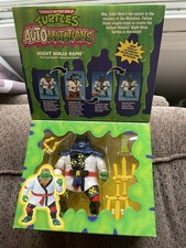 TMNT AutoMutations Night Ninja Don Figure Playmates 1993 Factory Sealed New