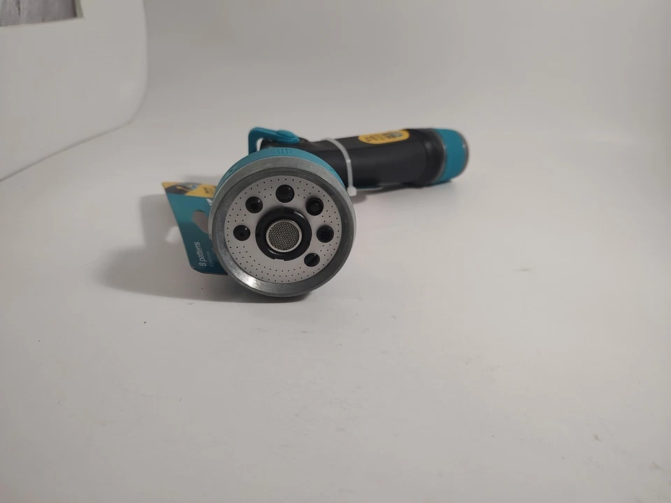 Gilmour Heavy Duty Water Nozzle Swivel Connect Metal 8-Pattern Thumb Control - Image 2 of 4