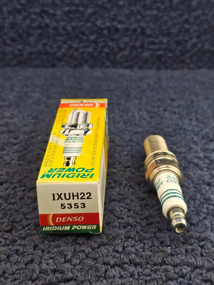 (CANTIDAD 4) Bujía de alimentación de iridio Denso 5353 IXUH22 para Kia Soul 2010-2011 Foto 2 de 4