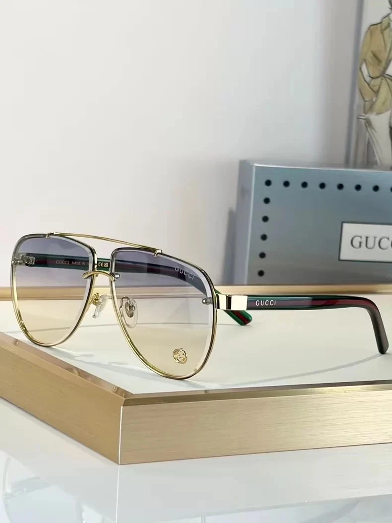 Gucci Aviator Clear Sunglasses for Women for sale | eBay