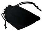(6) 16mm Marbleized Charcoal Red Dice with Pouch + Rolling Tray Black Felt Mat — photo 4