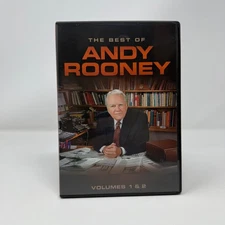 The Best Of Andy Rooney - Volumes 1 & 2 (2 DVD Set, 2012, FS) 60 Minutes CBS