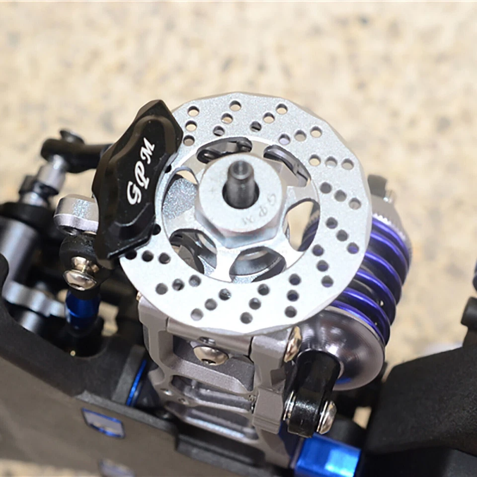 Alloy Front/Rear Brake Disc Calipers for TRAXXAS-1/10 4WD GT4-TEC 2.0 - Image 2 of 4