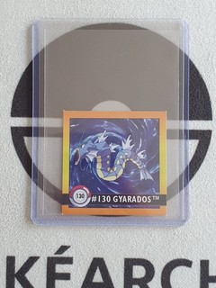 Pokemon Stickers Garados # 130 Vintage Pokemon 1999 Gyarados Card Artbox