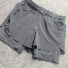 Girls 10/12 All In Motion Active Running Shorts Black