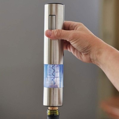 Electric Wine Opener, Automatic Cordless Wine Bottle Opener OPENS WINE FAST!