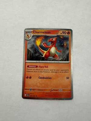 Pokémon TCG Charmeleon Cosmos Holo 8/91 - NM