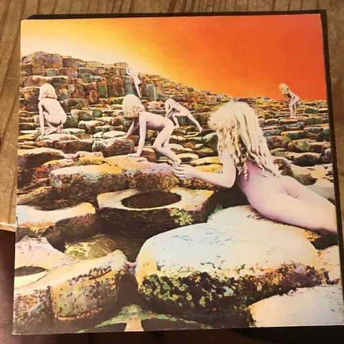 Led Zeppelin Houses Of The Holy Lp Vinyl 1973 'RL Sterling' Press VG+ OG inner