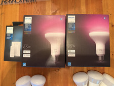Philips Hue A19 8.5w Bluetooth Smart Led Bulb White Color Dimmable 5-9 Philips Hue A19 8.5w Bluetooth Smart Led Bulb White Color Dimmable 5-9