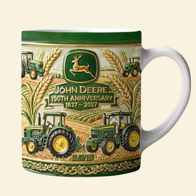 Personalized 190th Anniversary Coffee Mug - Farmer, Mothers Day Gifts