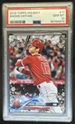 2018 Topps Holiday Shohei Ohtani RC Rookie #HMW17 Angels PSA 10