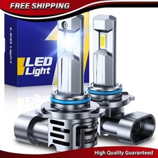 2x 9005 Hb3 Led Headlight Bulbs High Beam 6500k Cool White Direct Installation 2x 9005 Hb3 Led Headlight Bulbs High Beam 6500k Cool White Direct Installation