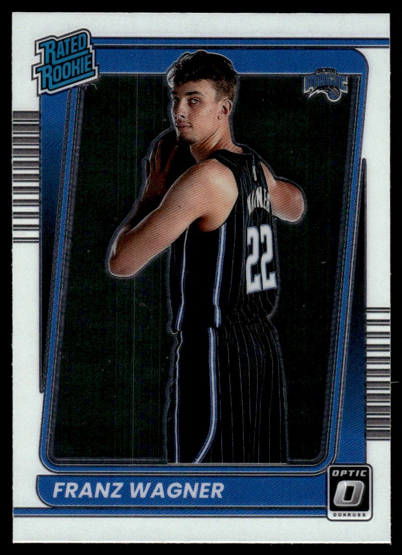 2021-22 Donruss Optic Rated Rookie Franz Wagner Orlando Magic #185