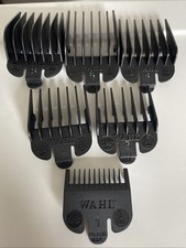Wahl Clipper Guards 6 PC Professional Hair Clipper Combs Guides Wahl Rep...