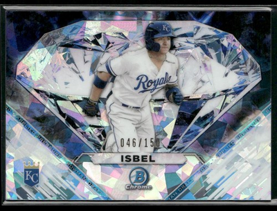 #ad #ad 2020 Bowman Draft Kyle Isbel #AP KI Applied Pressure Atomic 150 Royals $2.79