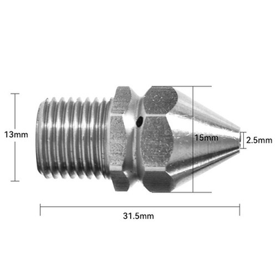 #ad 11 Superior Cleaning Performance High Pressure Drain Nozzle for Sewer Pipes $10.18