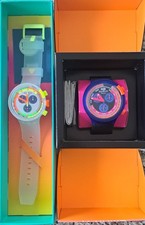 swatch big bold neon jelly + neon party to the max