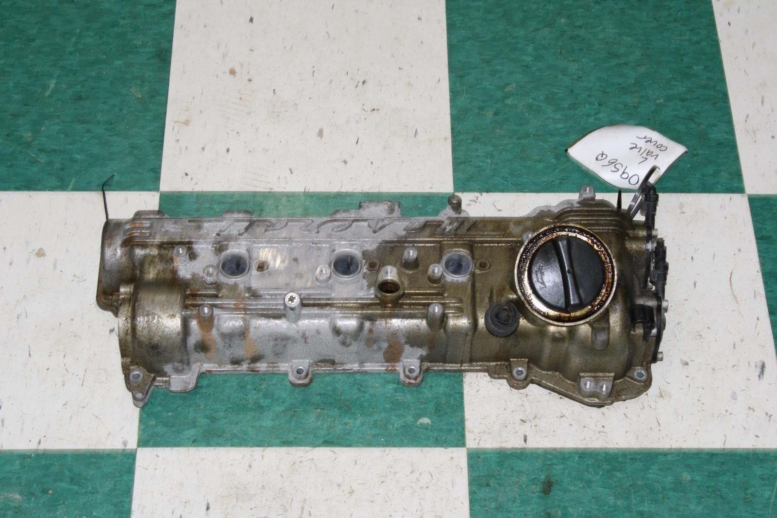 14-17 Ghibli 3.0L Turbo Motor Engine Driver Side Left LH Valve Cover Factory OEM