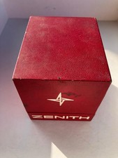 Zenith Automatic El Primero A 384 / A 385 / A 386 Extremely Rare Box Scatola