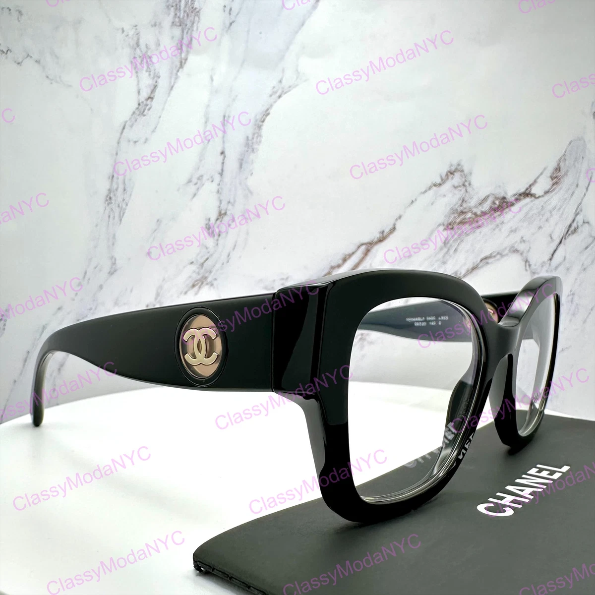 CHANEL Women Gold Eyeglass Frames for sale | eBay display picture 1