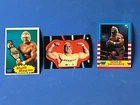 1985 Topps WWF - Hulk Hogan #16 RC -1987 WWF card & 185 Sticker combo