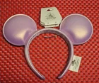 2026 Walt Disney World Parks Lavender Purple Solid Color Ears Headband New